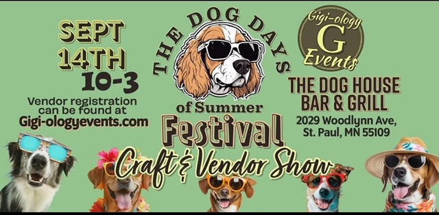 The Dog Days of Summer Craft & Vendor Show with Gigi-ology Events