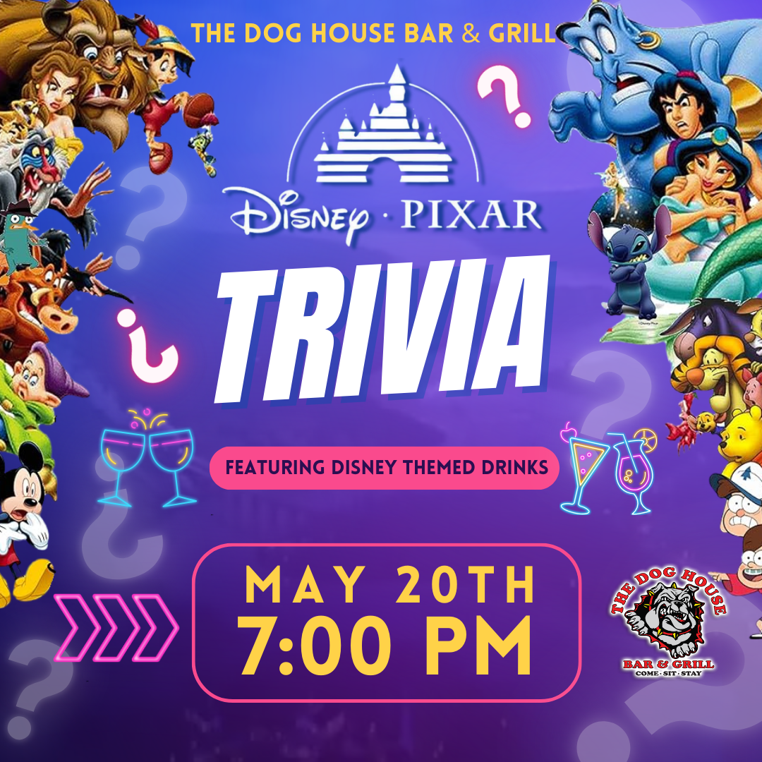 Disney Trivia at The Dog House Bar and Grill