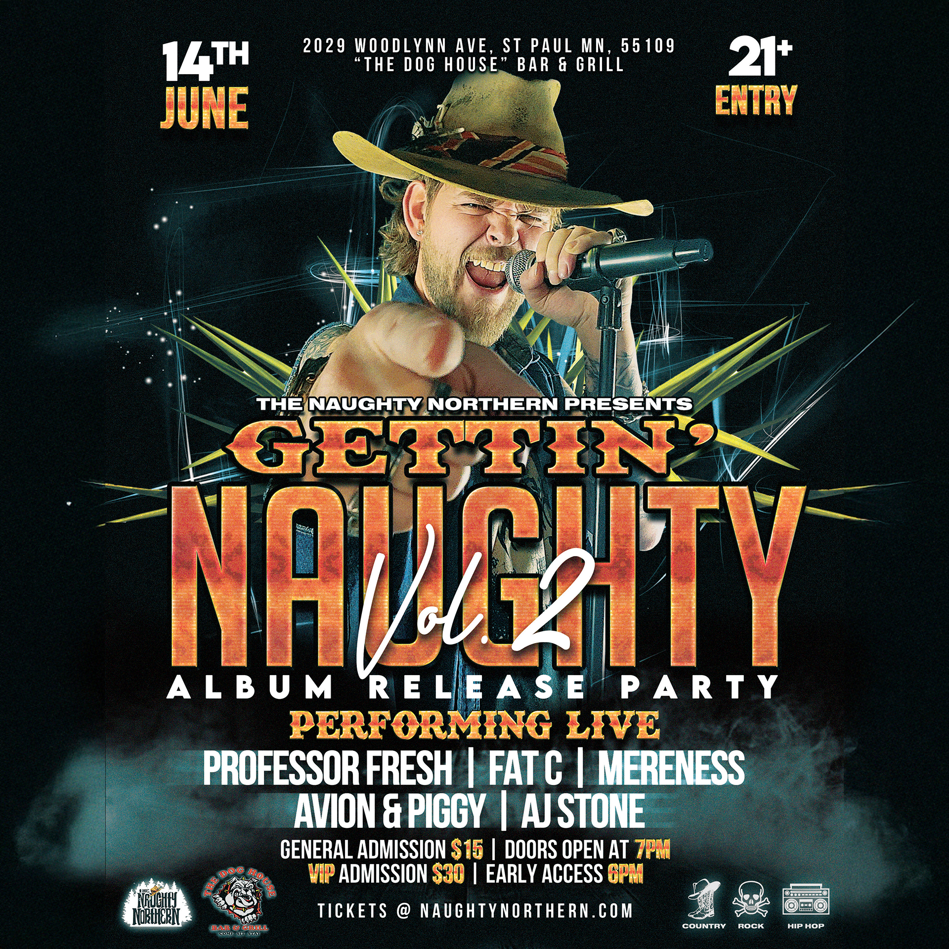 The Naughty Northern Album Release