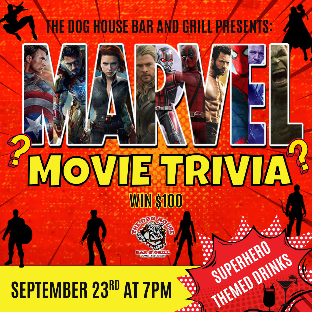 Marvel Movie Trivia Night