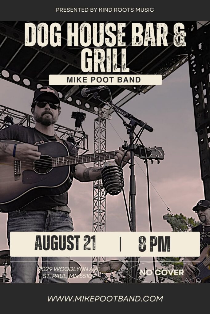 Mike Poot Band live at The Dog House bar and Grill in Maplewood, MN